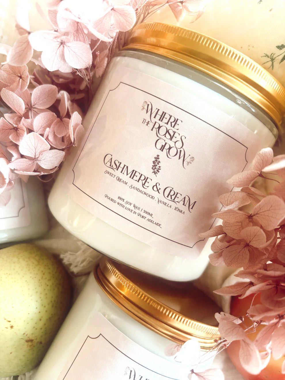 Flower & Candle Gift Set