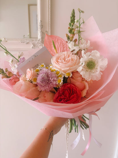 The Margot - Bubblegum pink with a tropical twist