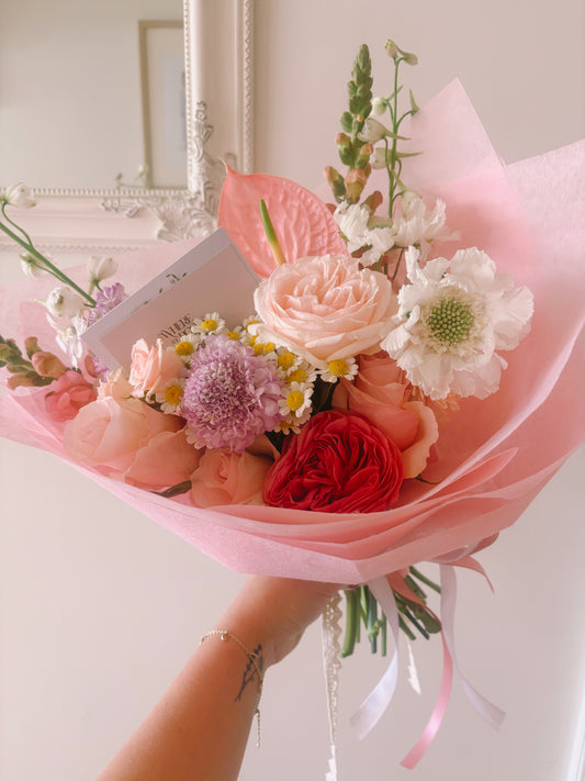 The Margot - Bubblegum pink with a tropical twist