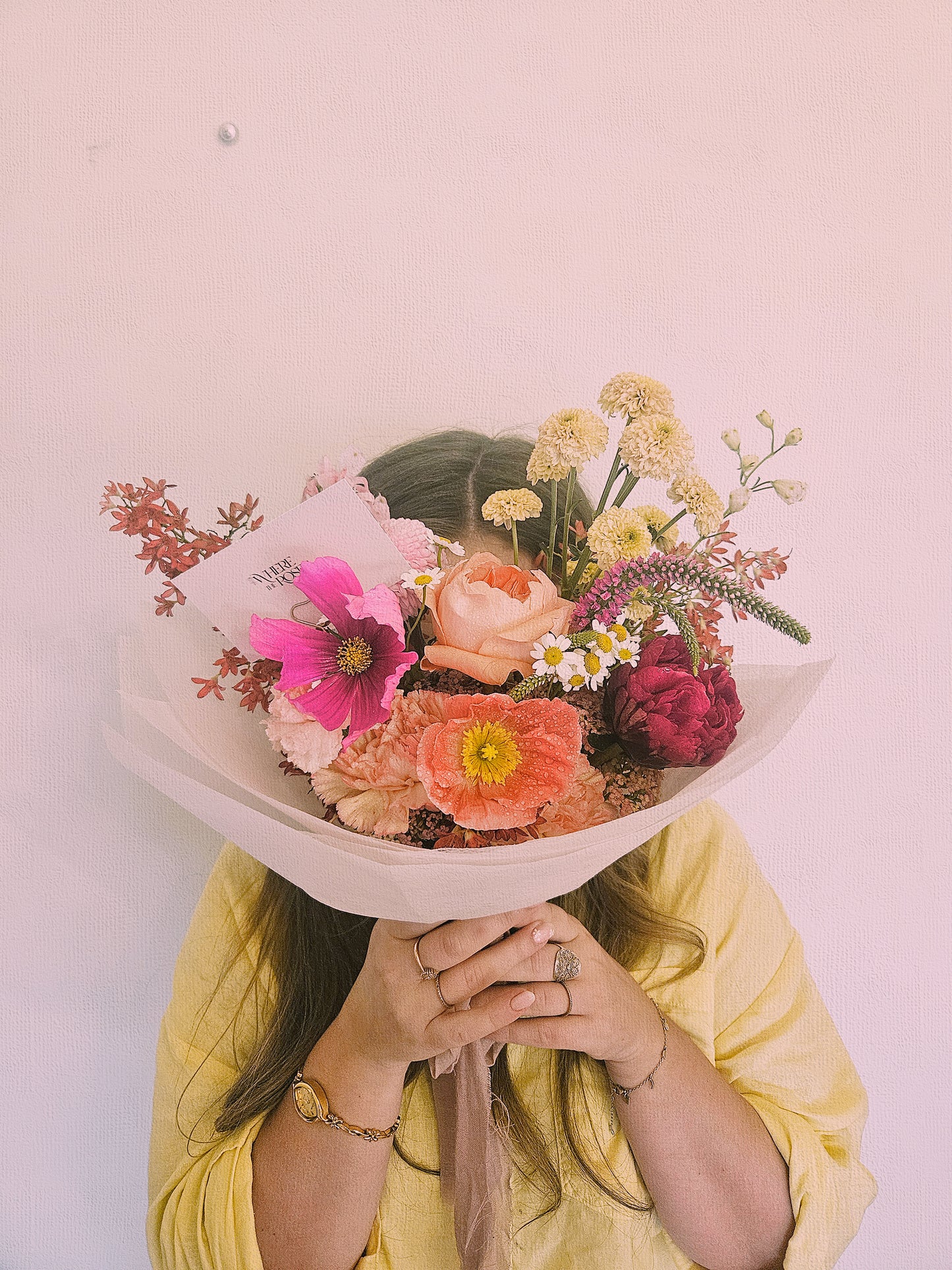 The Pippa - Apricot and Raspberry Tones