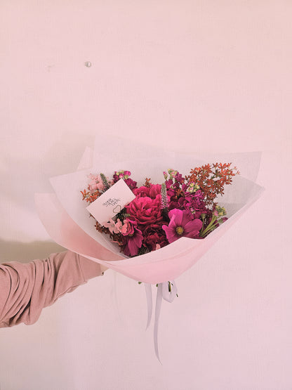 The Brontë - Rich red, apricot and berry tones