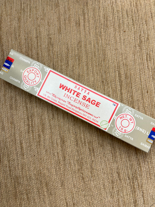 Satya - White Sage Incense