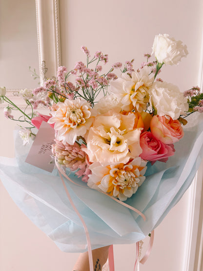 The Clementine - Peach and blush