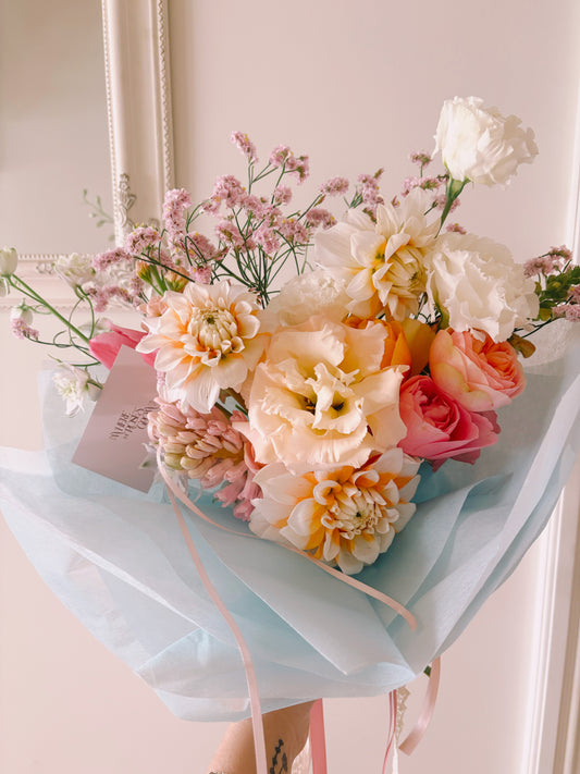 The Clementine - Peach and blush