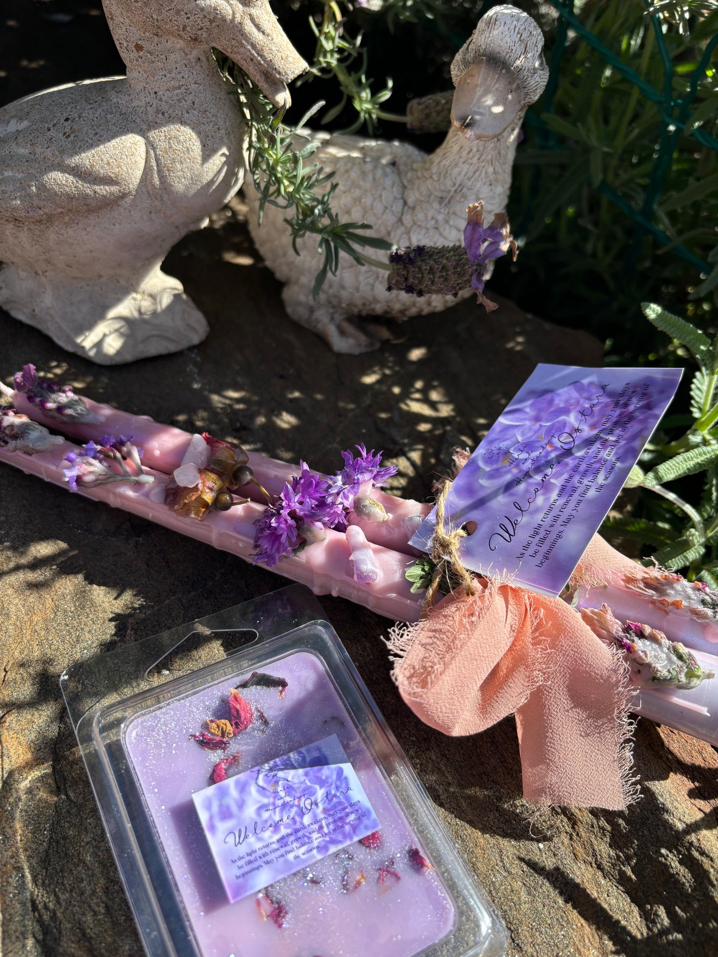 Welcome, Ostara Ritual Candles