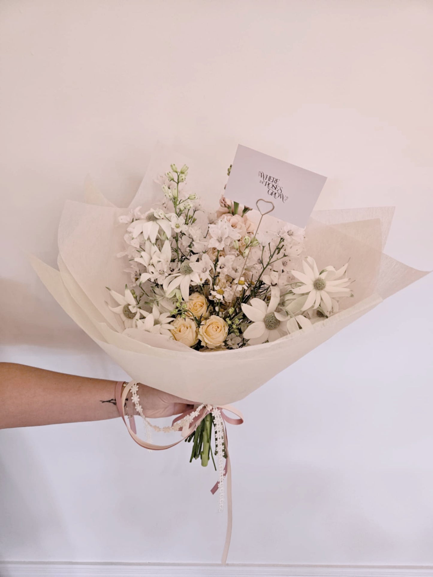 The Alice - Pastel meadow hues with fluttering textures