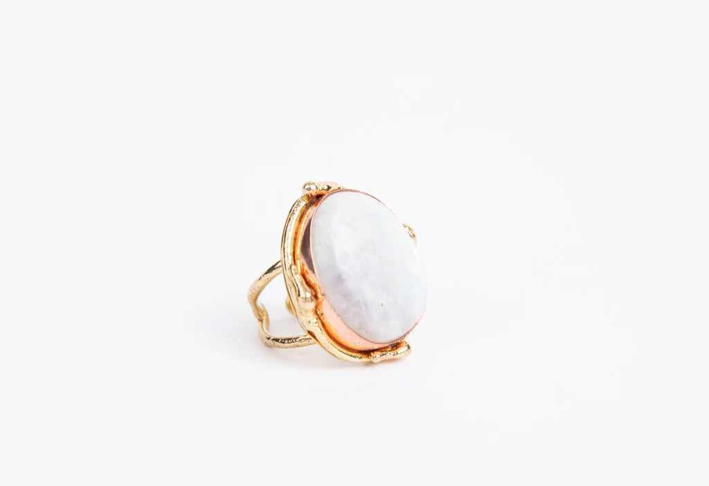 Holiday Life Anka moonstone ring