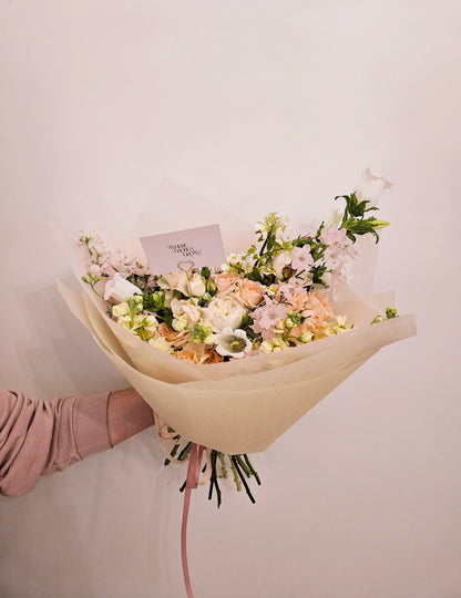 The Clementine - Peach and blush